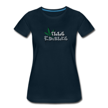Load image into Gallery viewer, Will's Edibles - Women’s Premium T-Shirt - deep navy
