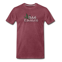 Load image into Gallery viewer, Will's Edibles - Men's Premium T-Shirt - heather burgundy
