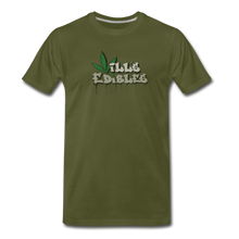 Load image into Gallery viewer, Will's Edibles - Men's Premium T-Shirt - olive green
